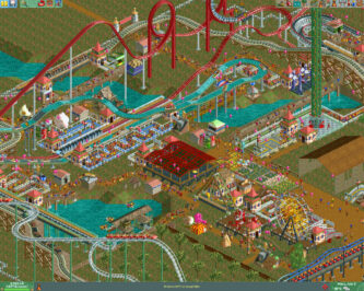 RollerCoaster Tycoon 2 Triple Thrill Pack Updated Version
