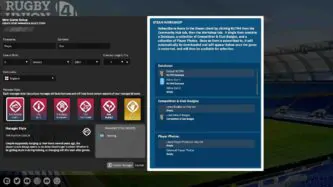 Rugby Union Team Manager 4 Free Download By Steam-repacks.com